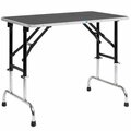 Pamperedpets Master Equipment Adj Height Grmg Table 42x24 In S PA3111781